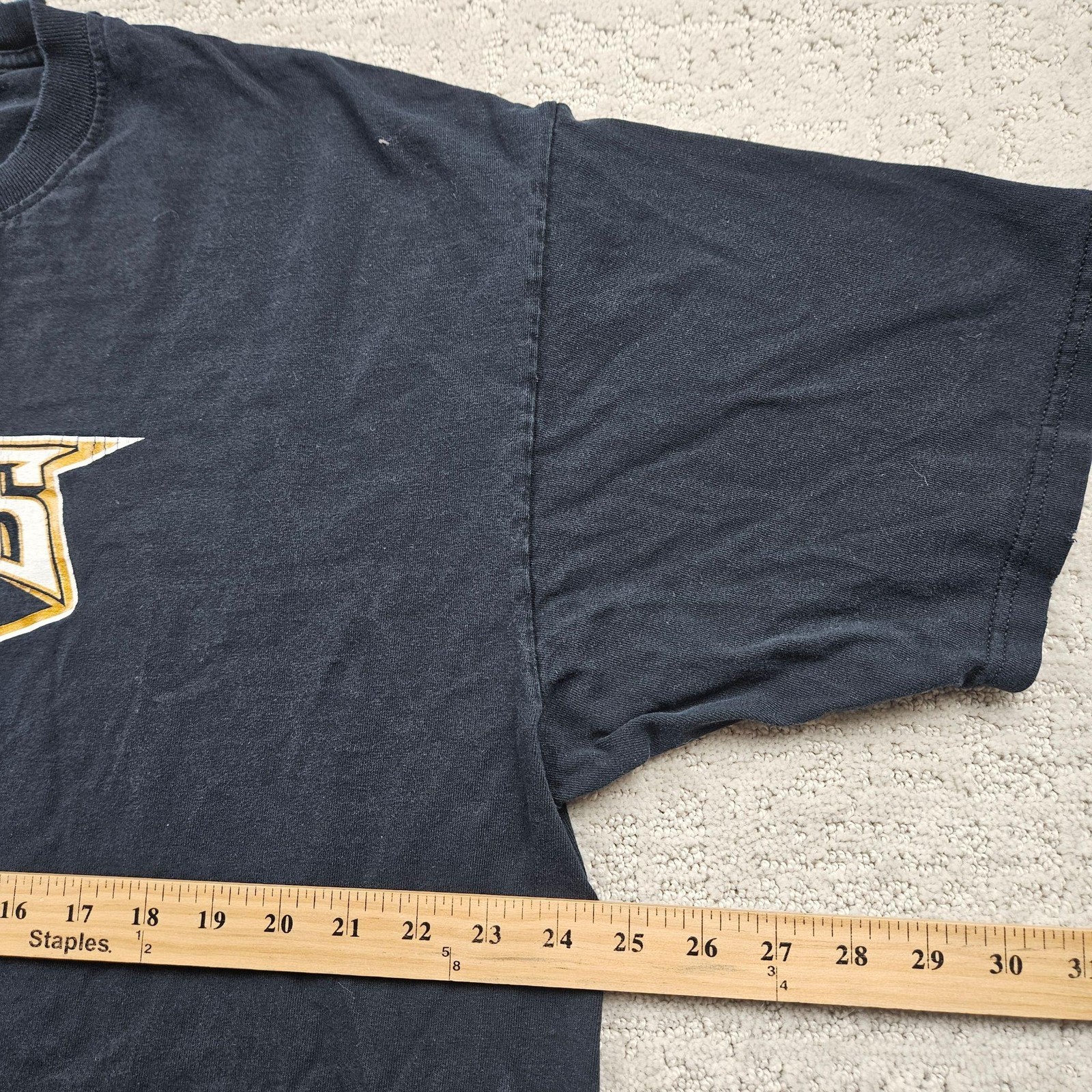 Anvil Shirt Mens 2XL Blue Trumbull Eagles Graphic Tee Crewneck Cotton Preshrunk