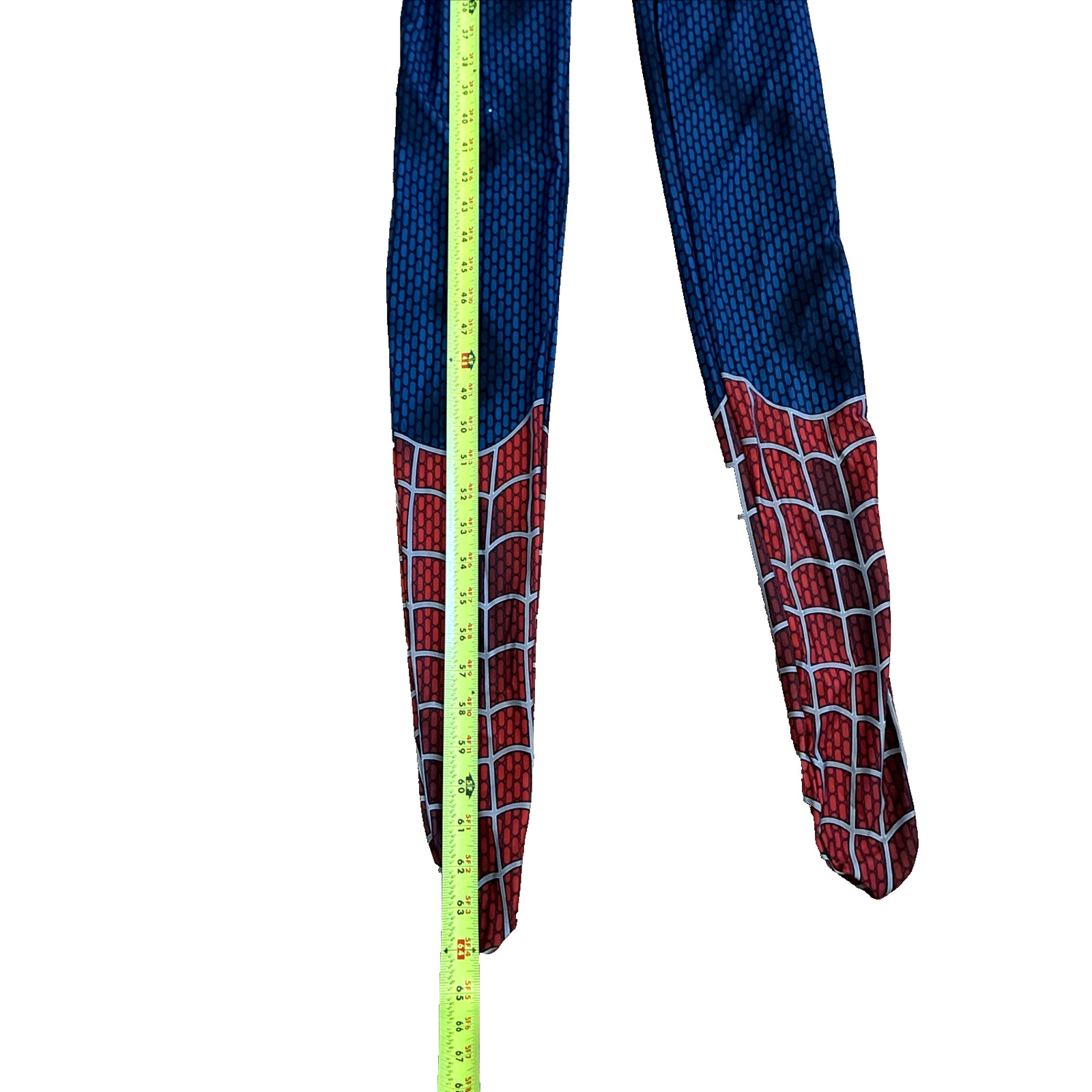 Spider-Man Size L Stretch Spandex Full Jumpsuit Adult/Kids Halloween Costume NEW