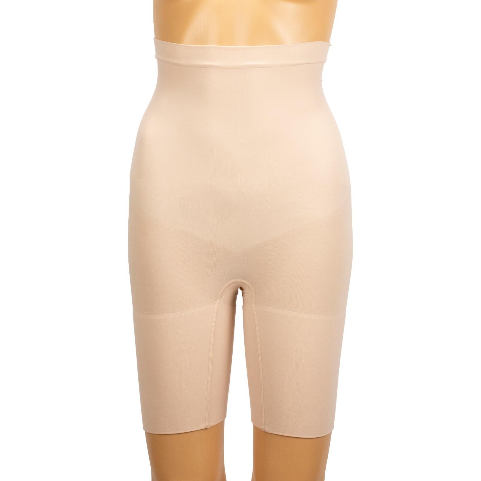 Spanx High-Waisted Shaper Shorts Tummy Control 2745 Soft Nude Size XL