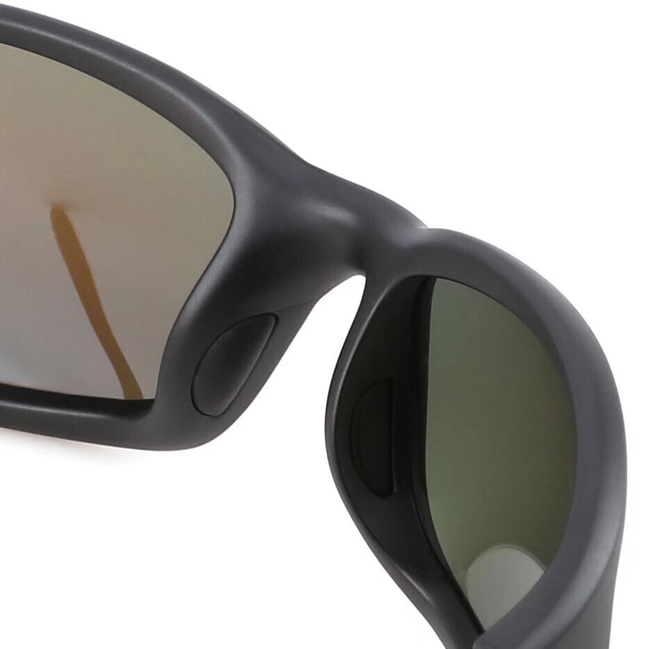 Costa Del Mar Brine Matte Black/Green Mirror Polarzied Sunglasses 580p