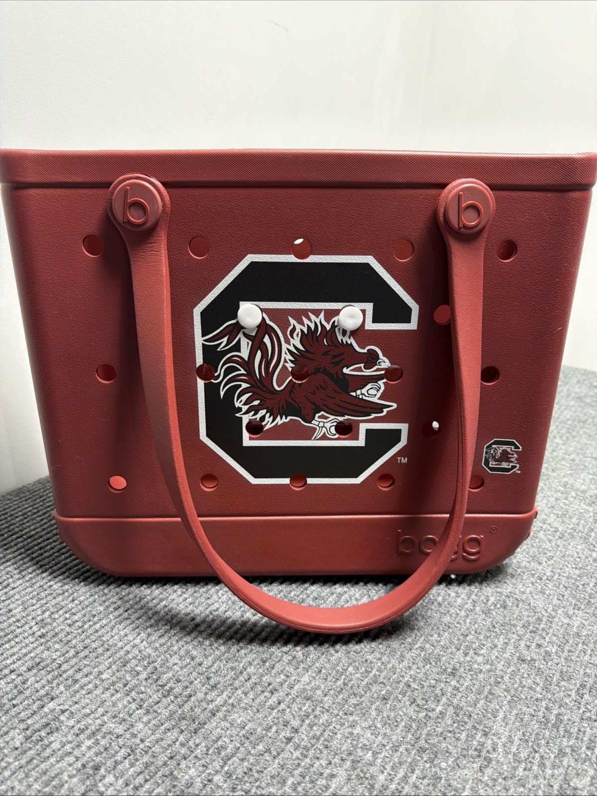 NEW South Carolina Gamecock Burgundy Baby Bogg Bag / Tote