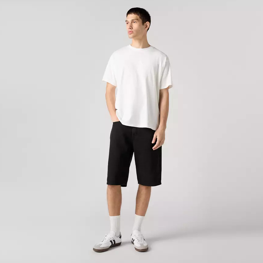 LEVI’S 469 Loose 12″ Men’s Shorts, Slow Walker – Black