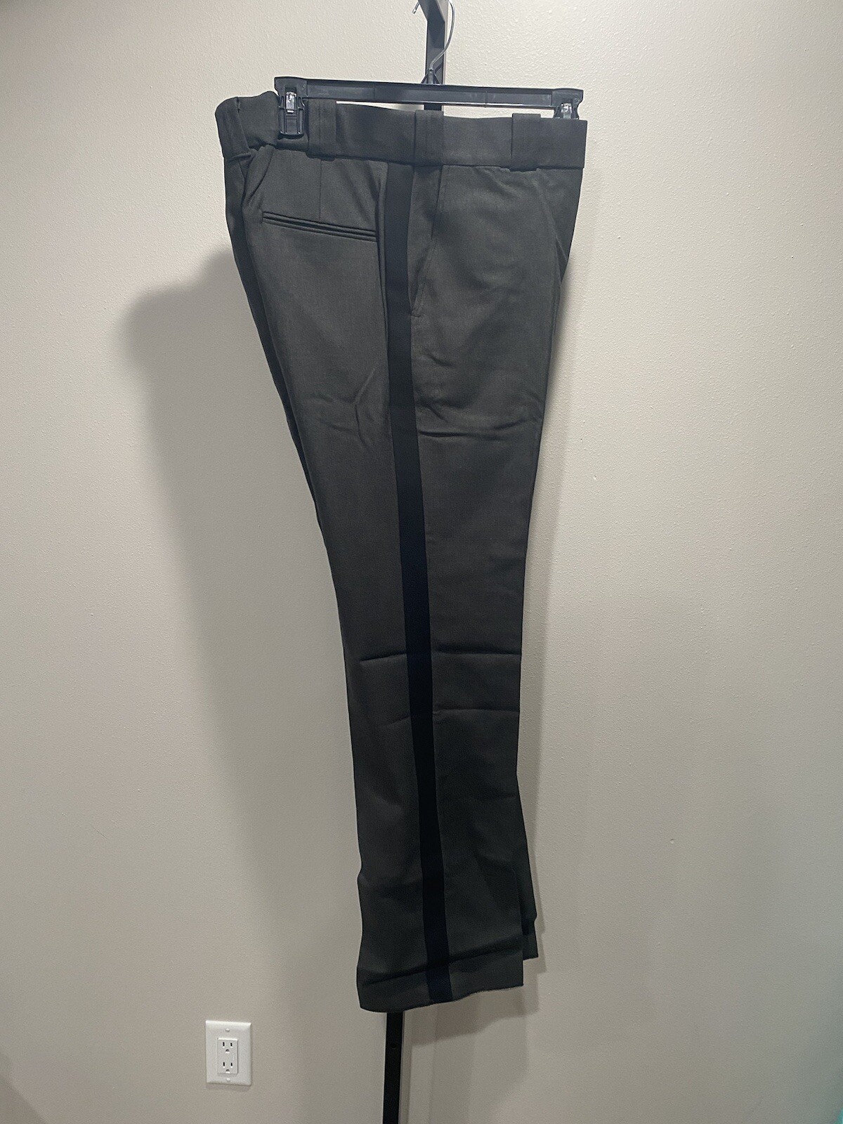 Flying Cross Fechheimer Mens GRAY BLACK pants police military BRAND NEW $160.99