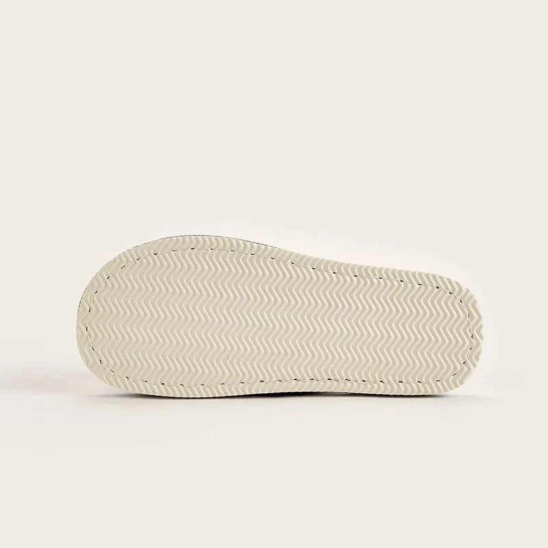 Men’s & Women’s Linen Slippers Open Toe Breathable Indoor Shoes Summer Home