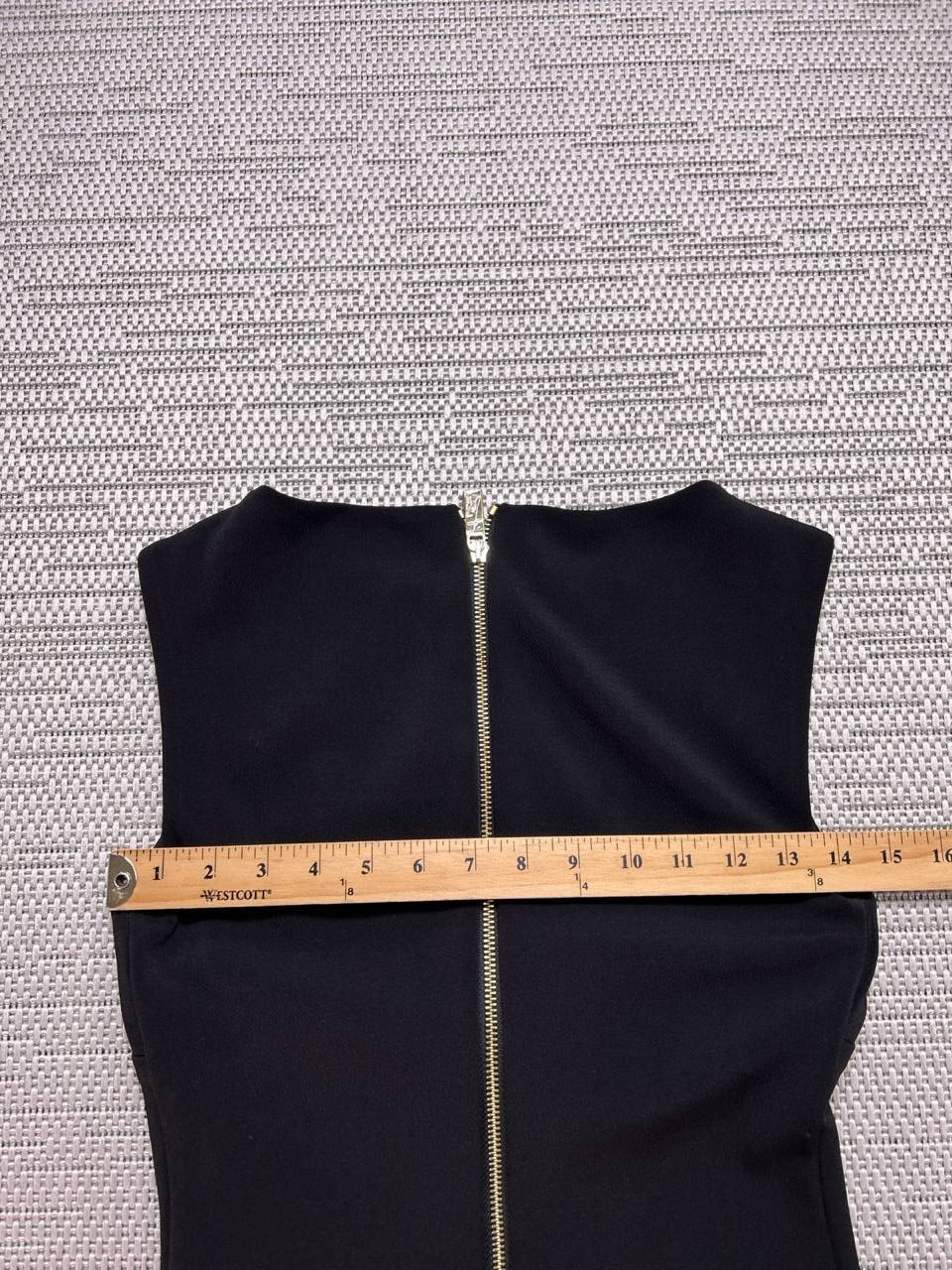 Ted Baker Dress Womens 1 Us 4 Black Bodycon Midi *