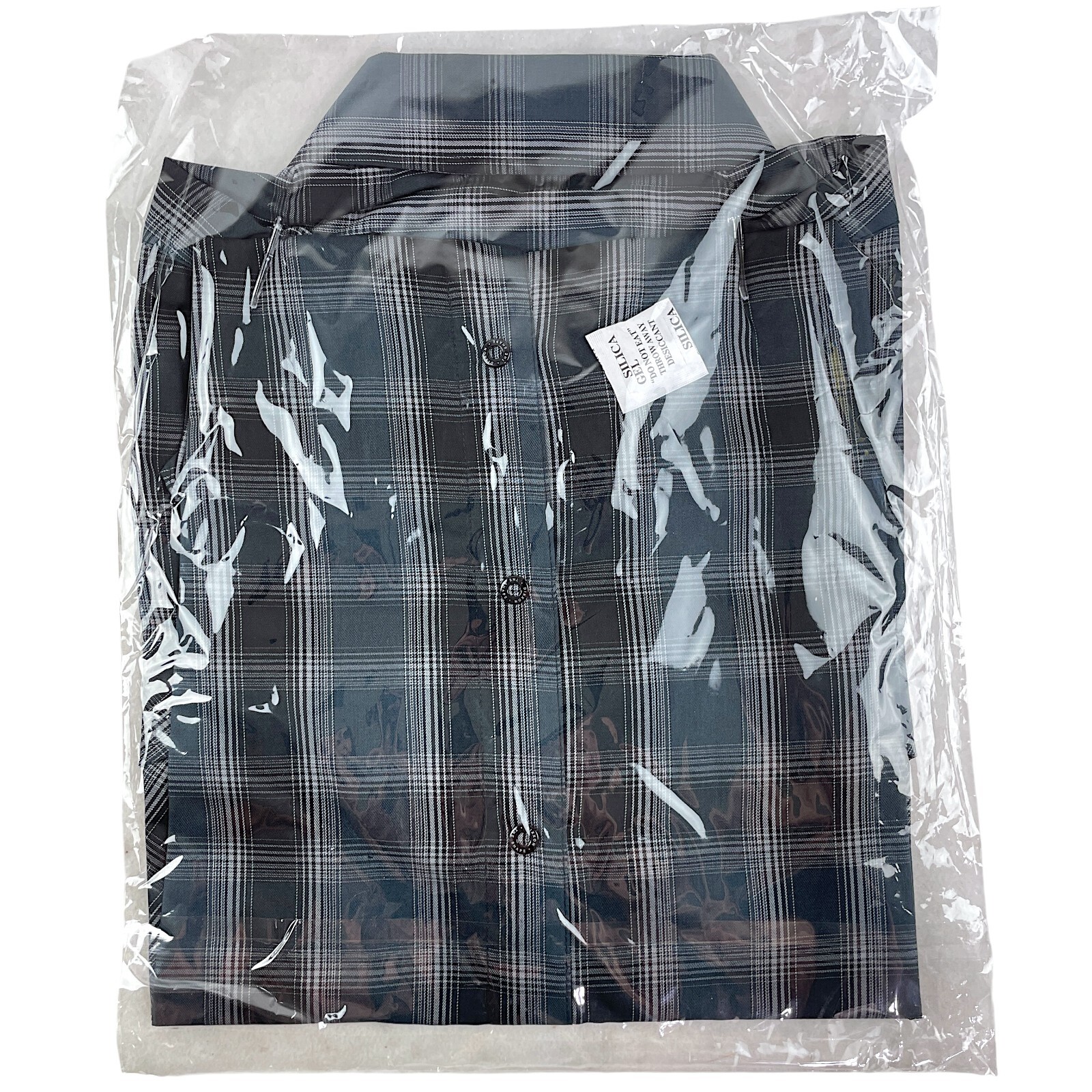 DIXXON Flannel THE SHAPE Bamboo Shirt SS Men’s LARGE Horror Series Friday 13th
