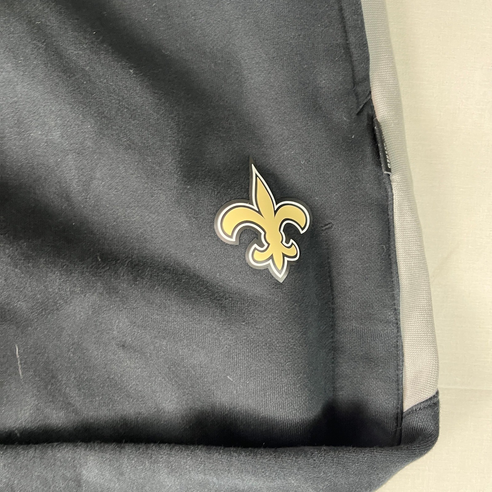 Nike Sweatpants Mens XXL Black Excellent New Orleans Saints NFL Onfield Joggers