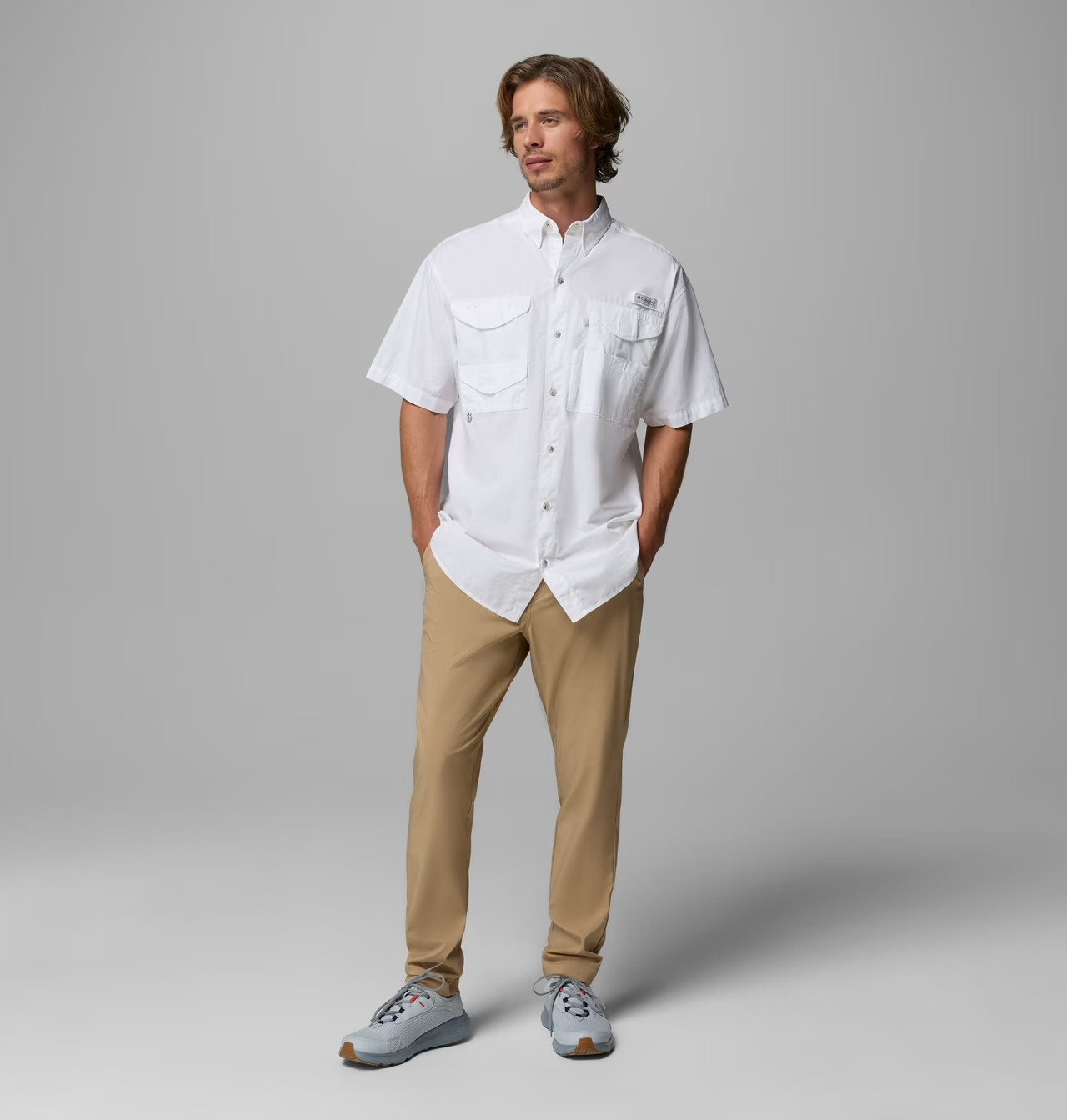 Columbia PFG Bonehead Men’s Short Sleeve Fishing Shirt Cotton