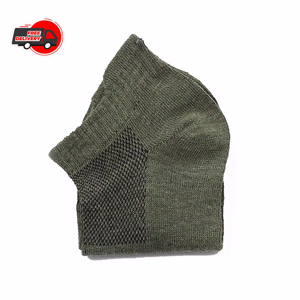 Men’s Boat Socks 100% Cotton Deodorizing Sweat-absorbing Mesh Socks Summer
