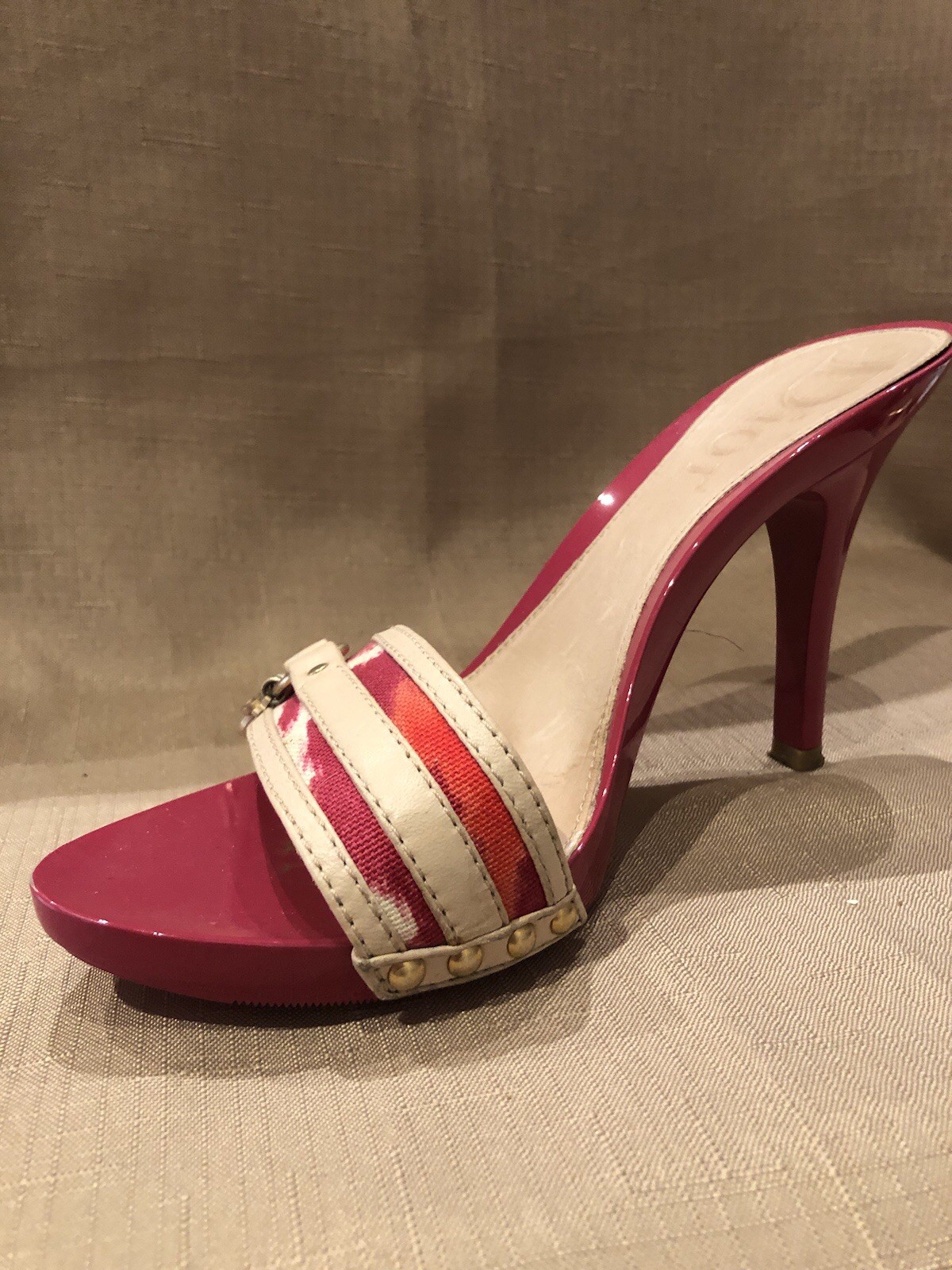 Authentic Vintage Door Heel Shoes Never Worn 3 8/12