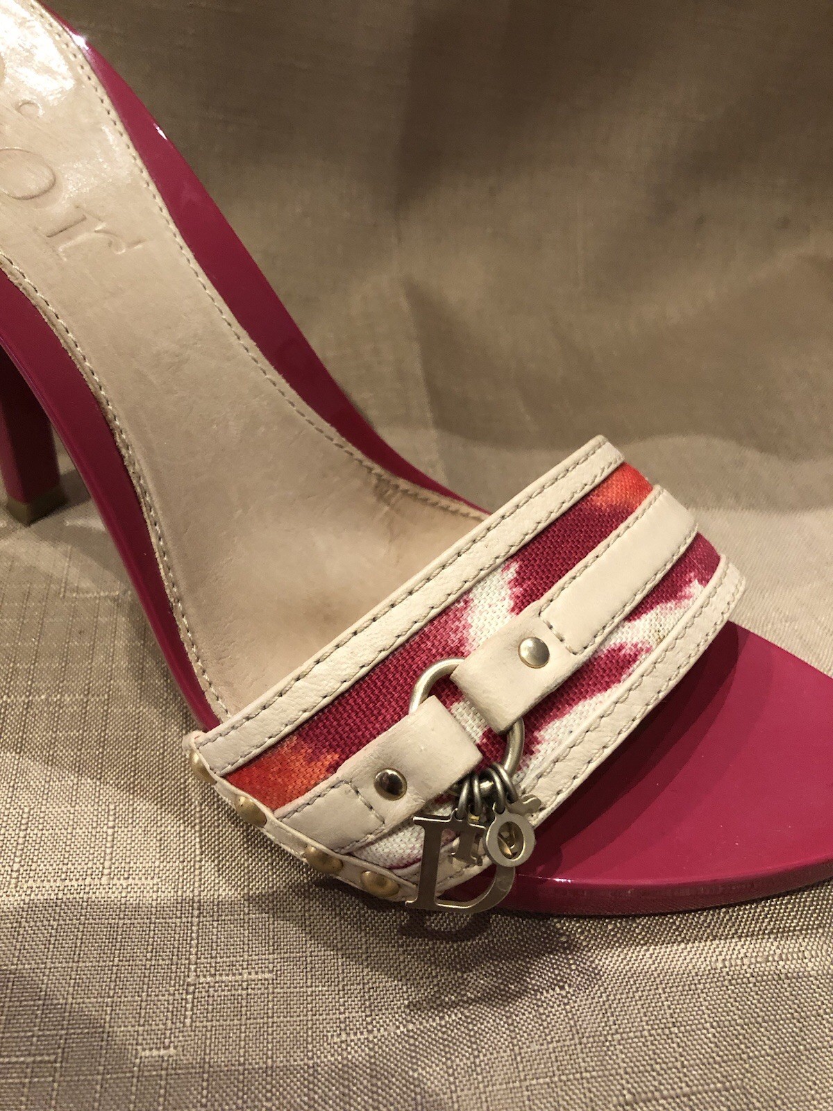 Authentic Vintage Door Heel Shoes Never Worn 3 8/12