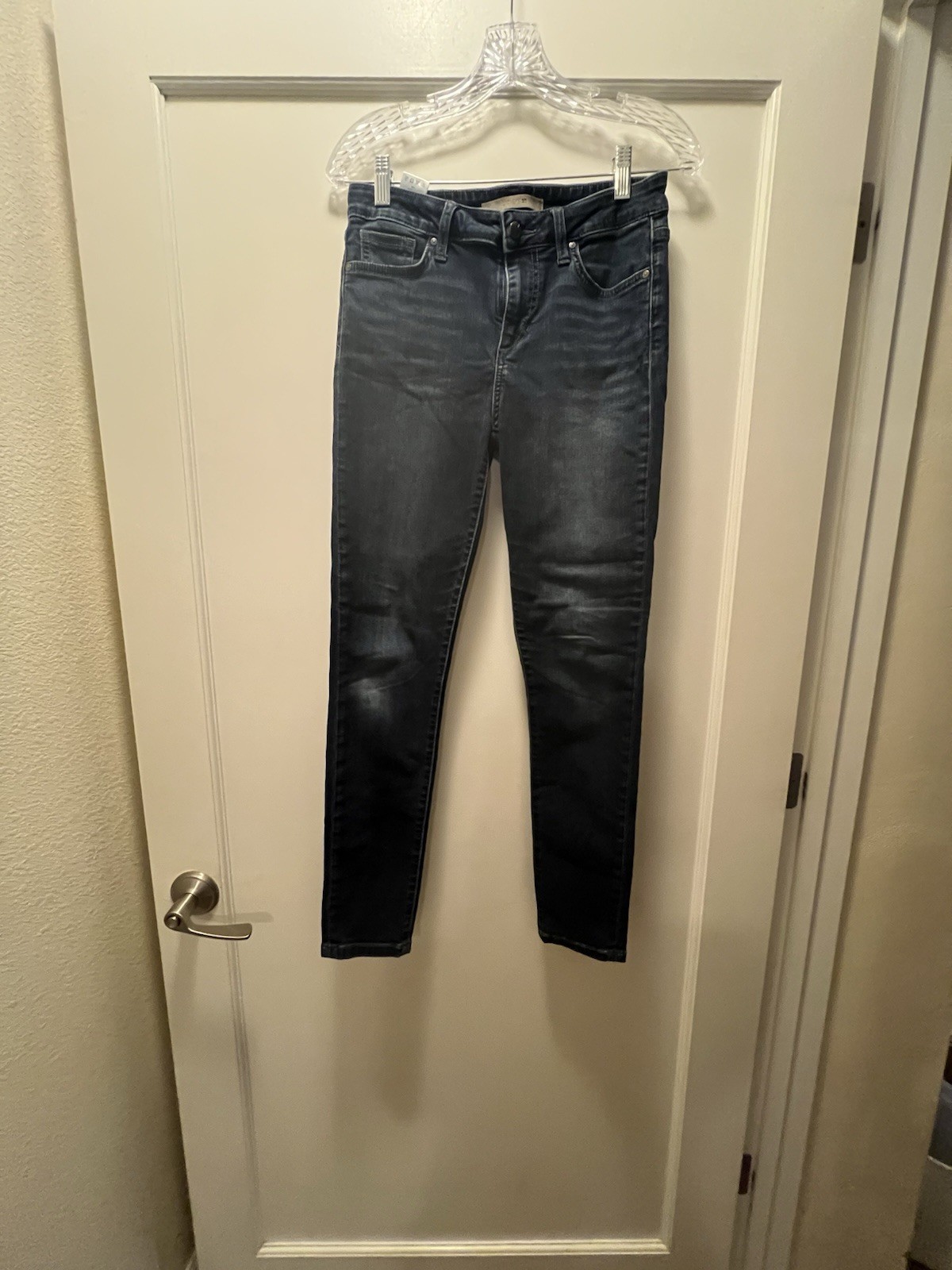 Joe’s Jeans Womens Dark Blue Denim 5-Pockets Design Skinny Jeans Size 27