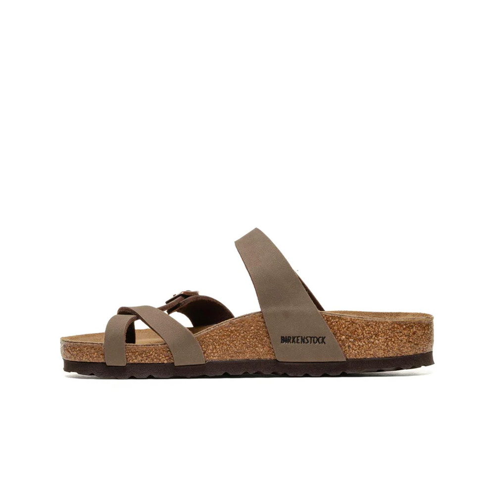 Birkenstock Mayari Flip Flops Soft Footbed Mocha Birkibuc Sandal Women’s Shoes