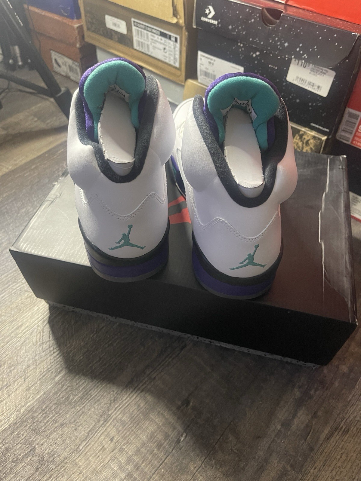 Jordan Air Jordan 5 Retro Grape 2013 Sneaker Style Code 136027-108