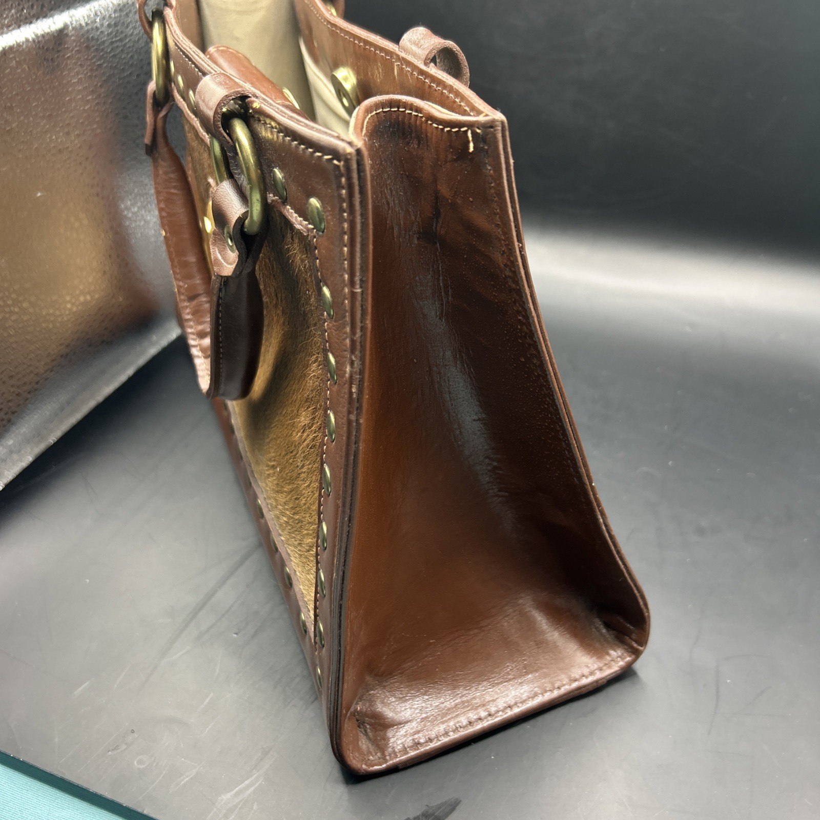 RSL Made In Paraguay Hair On Hide Purse