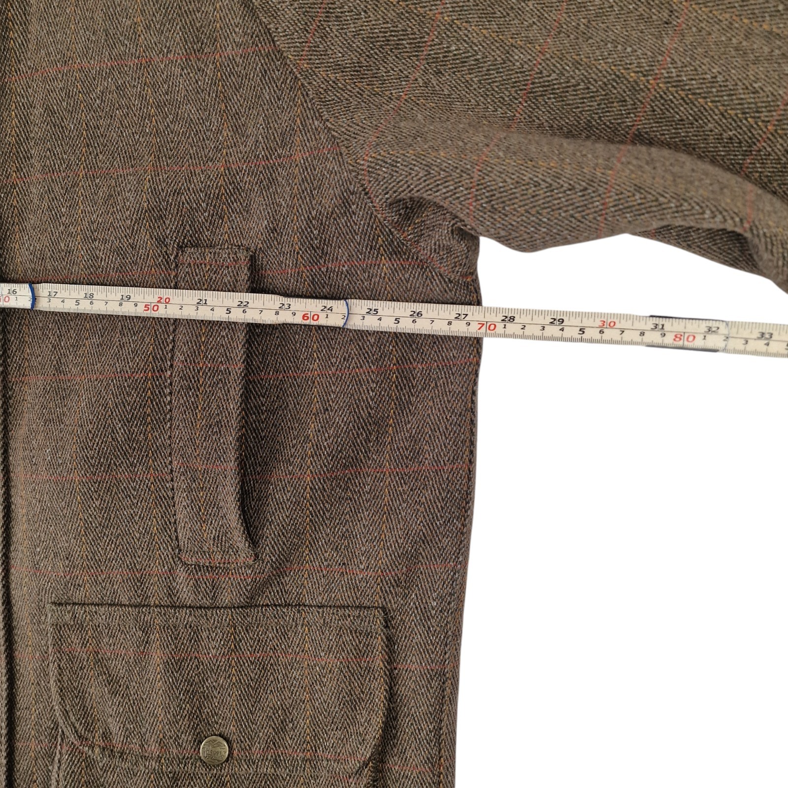 Hoggs Of Fife Shooting Jacket 2XL XXL Tweed Wool Countrywear