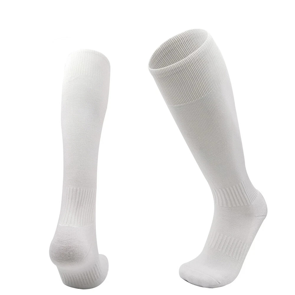 Adult Long Knee High Athletic Sports Socks for Football Soccer Baseball Softball
