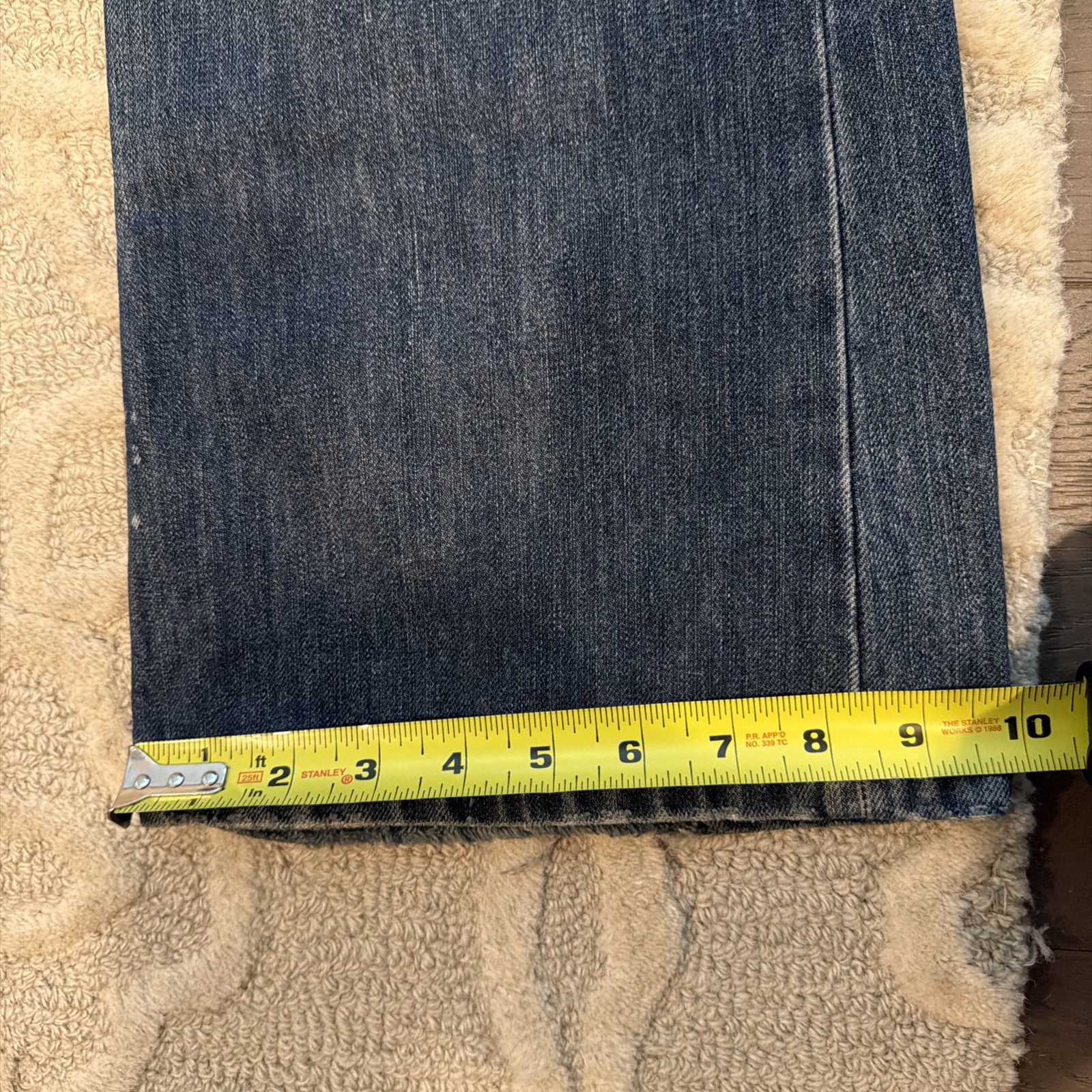 Diesel Zathan 2005 VINTAGE RARE Bootcut W31xL30 Wash 70C Original Hem