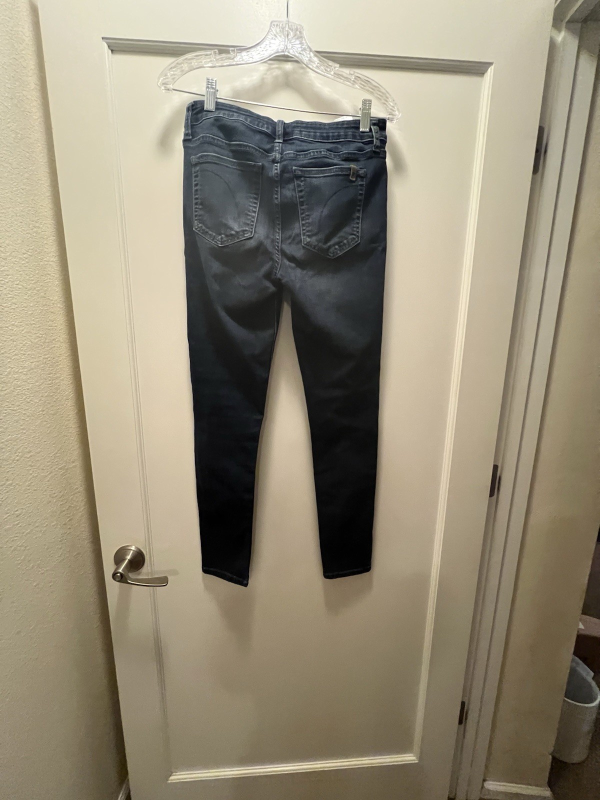 Joe’s Jeans Womens Dark Blue Denim 5-Pockets Design Skinny Jeans Size 27