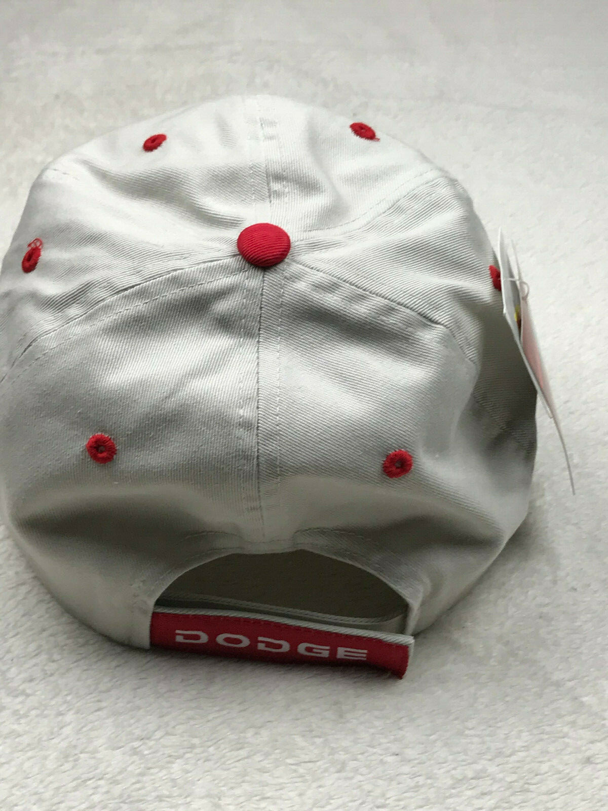 Dodge Racing Motorsports Ram Embroidered Baseball Golf Hat Putty Adjustable NEW