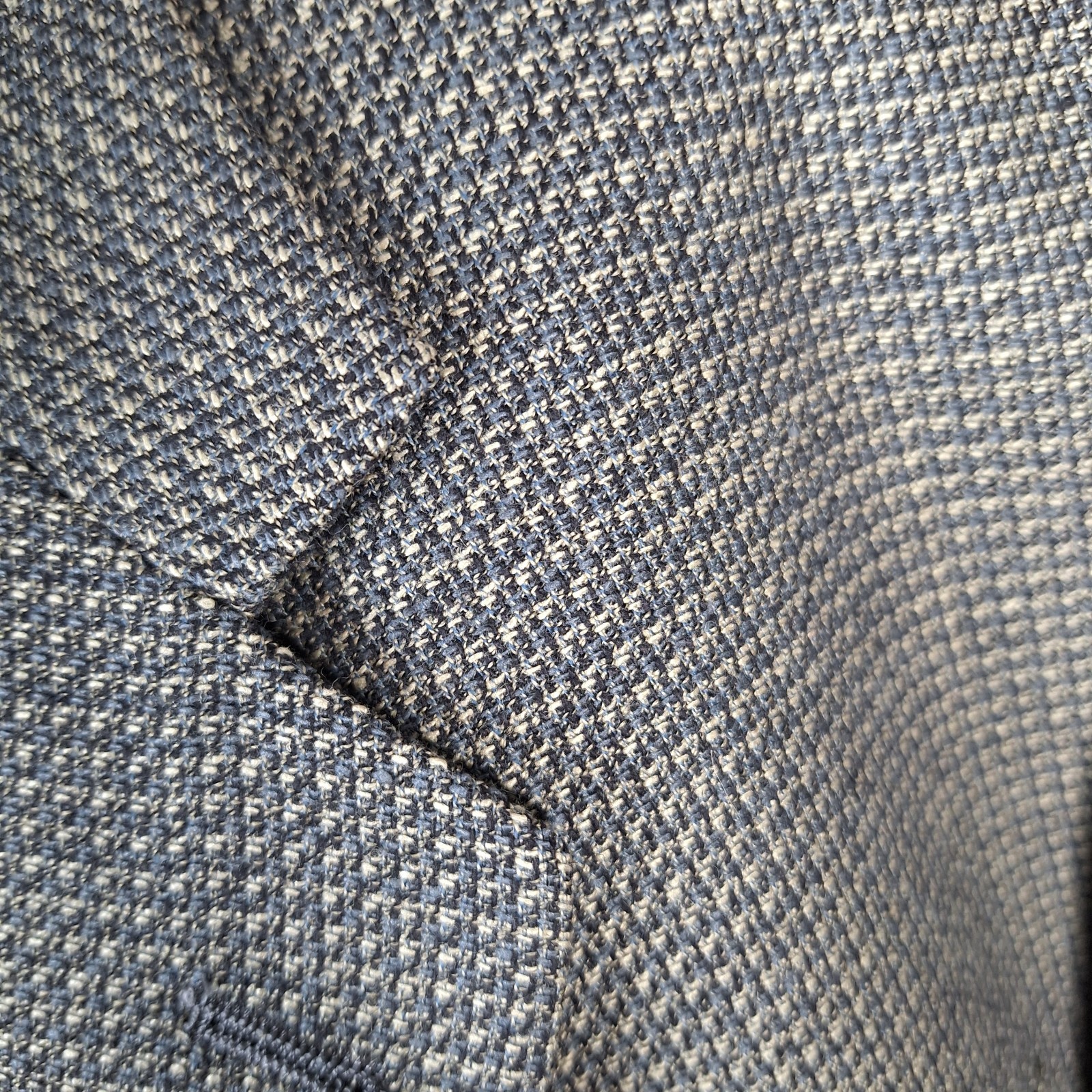 Hart Schaffner Marx Sport Coat Mens 54R Green Gray Check Single Vented