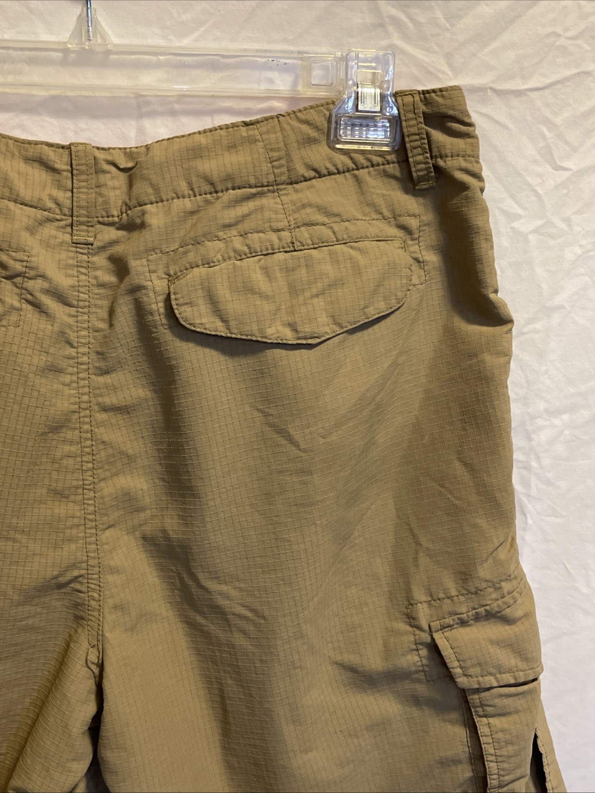Old Navy Mens Brown Nylon Polyester Cargo Hiking Activewear Shorts Size 34