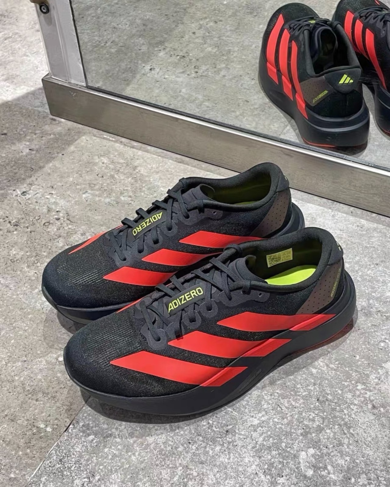 adidas Adizero Evo SL Carbon Lucid Red – JR3414