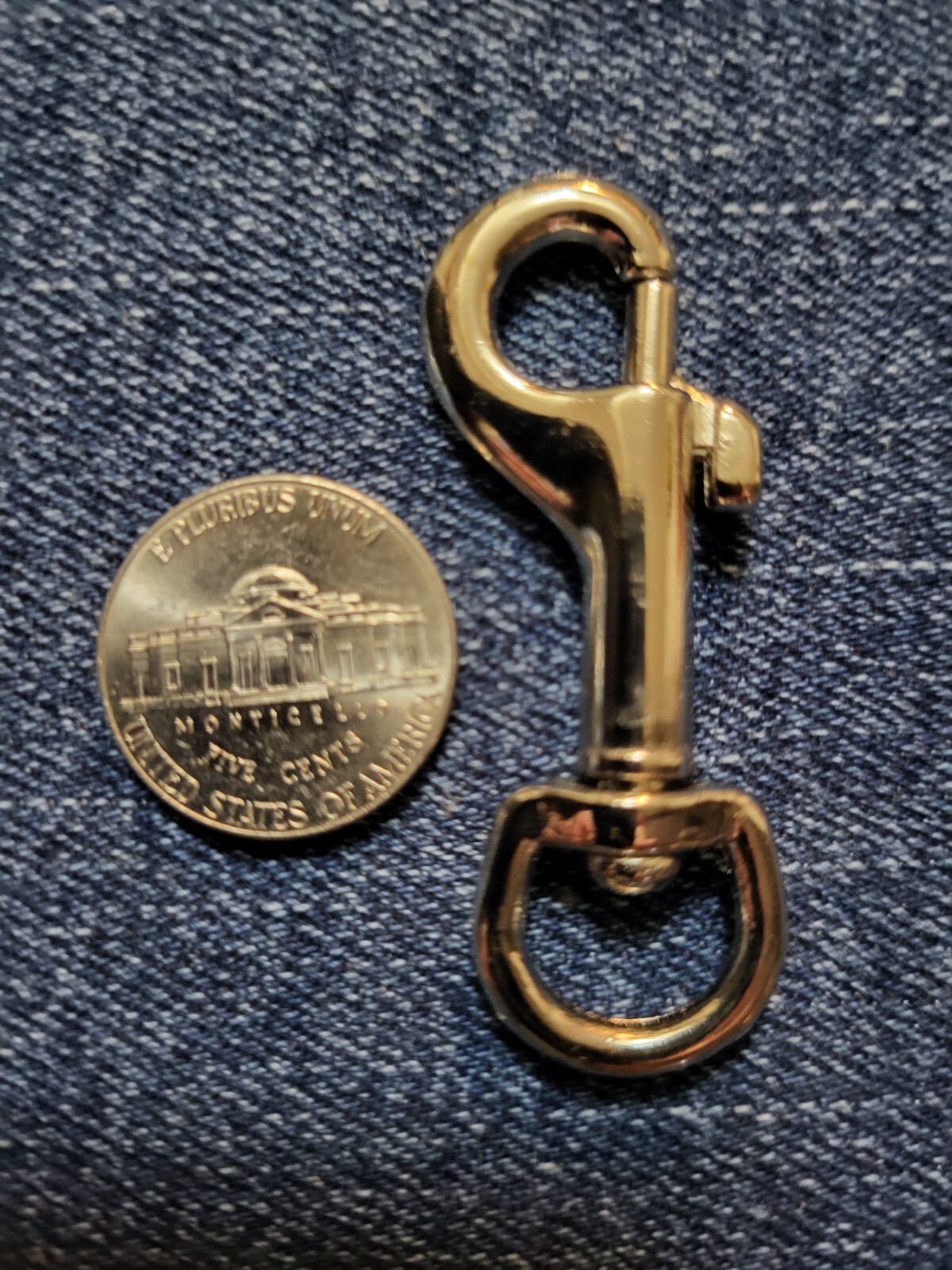 2″ snap swivel Zinc die cast SWL 30 (5 count) Purse carry on replacement clips