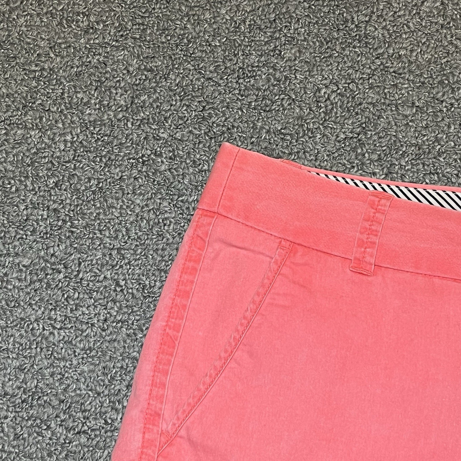 J Crew Broken In Shorts Womens Size 6 Pink Cotton Summer 5” Inseam