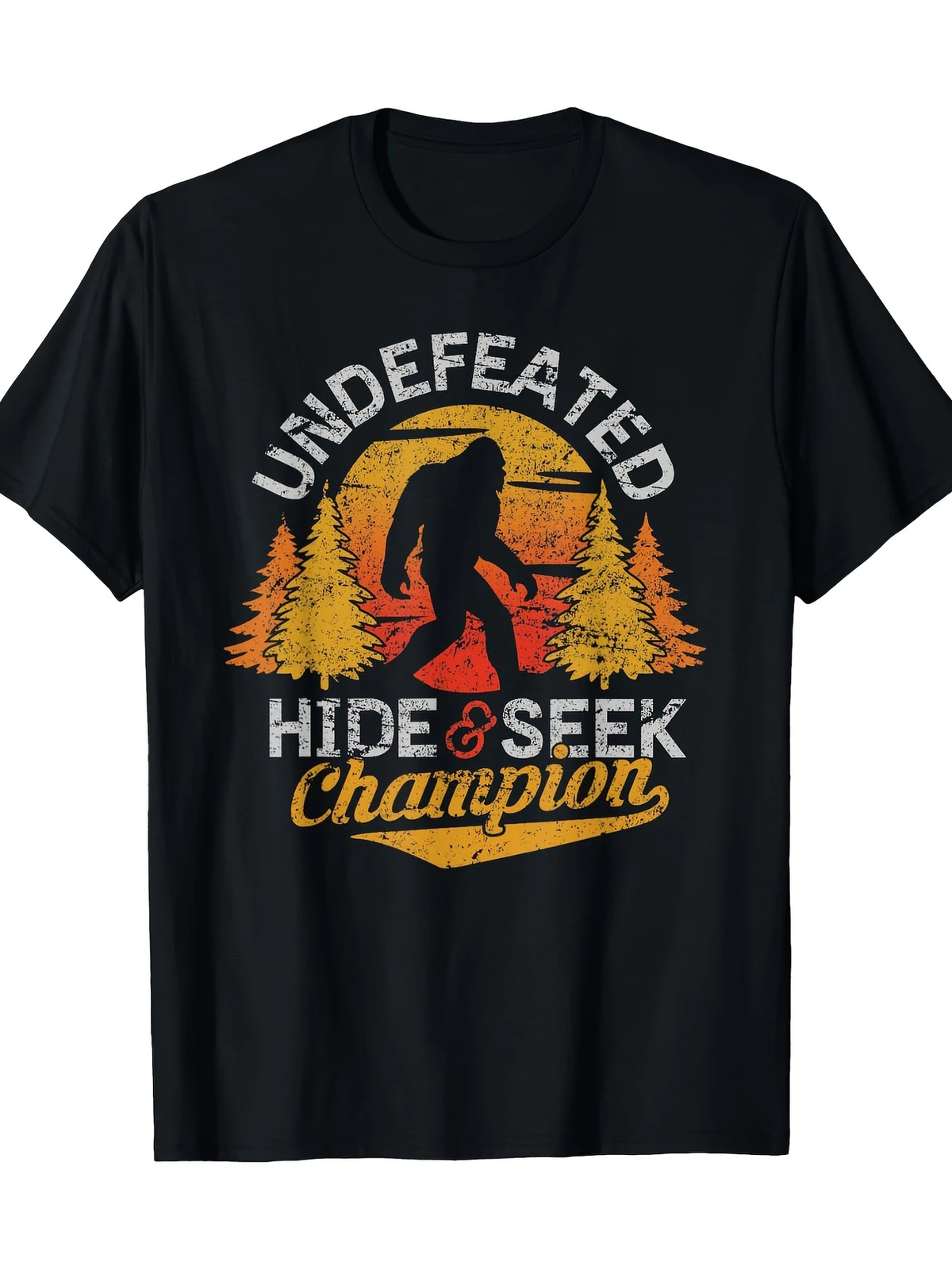 Premium Soft Cotton Sasquatch Peekaboo Shirt | 100% Cotton Comfortable Men’s Tee