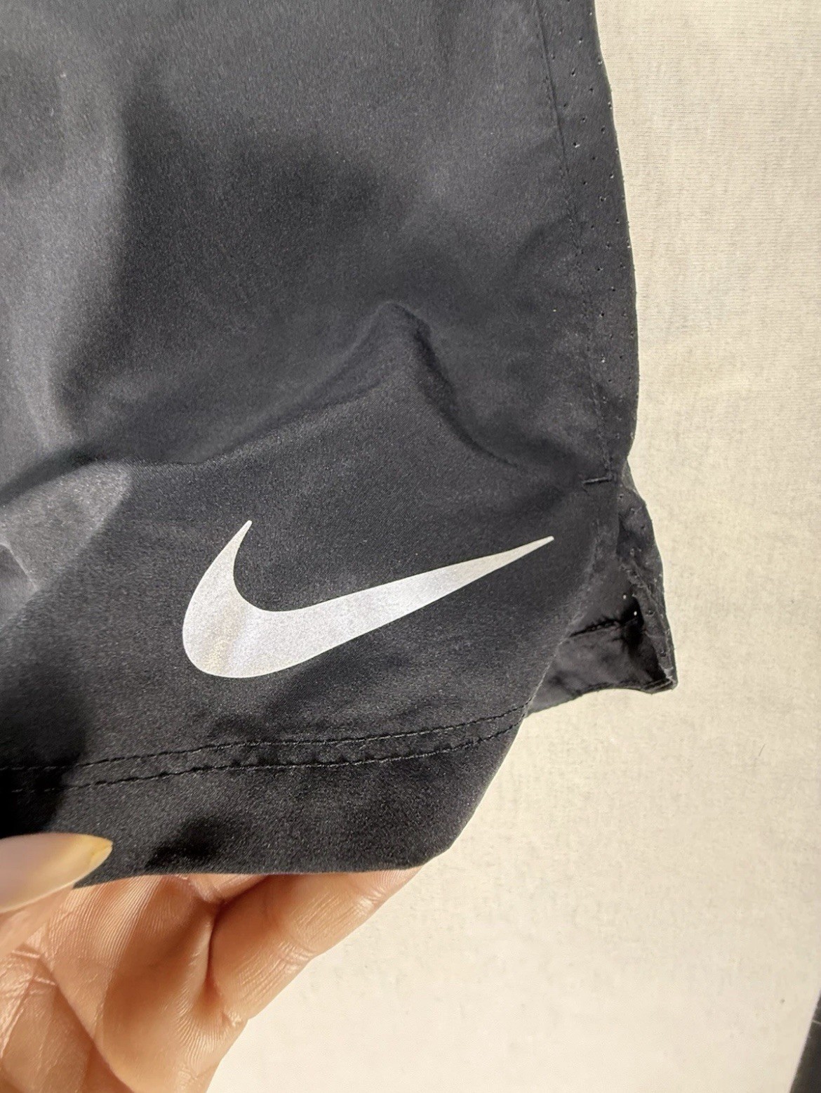 Nike Flex Men Lined Running Shorts Black Large Athletic Wear Workout Drifit #400