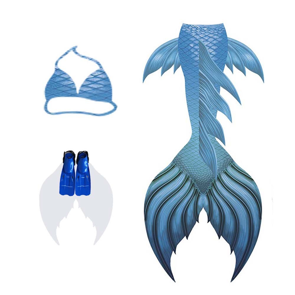 Custom Size Adult Mermaid Tail for SwimmingPhotograph Cosplay with Support Plate