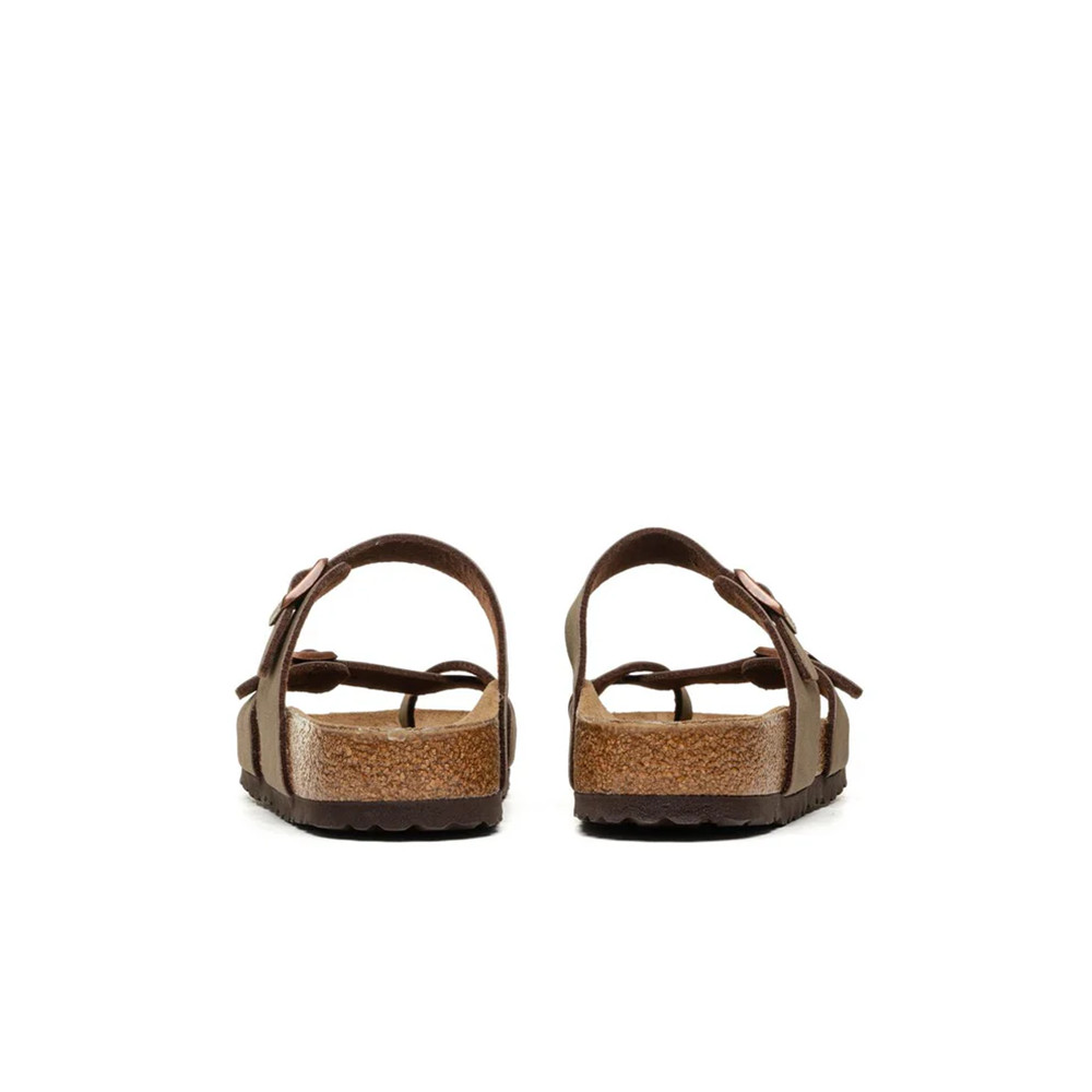 Birkenstock Mayari Flip Flops Soft Footbed Mocha Birkibuc Sandal Women’s Shoes