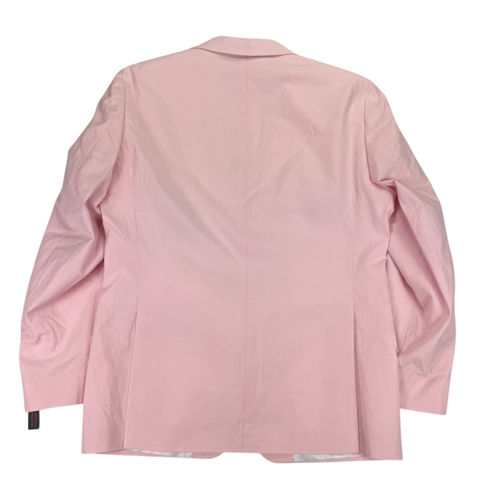Tommy Hilfiger Mens TH Flex Modern Fit Chambray Suit Jacket Light Pink 42R