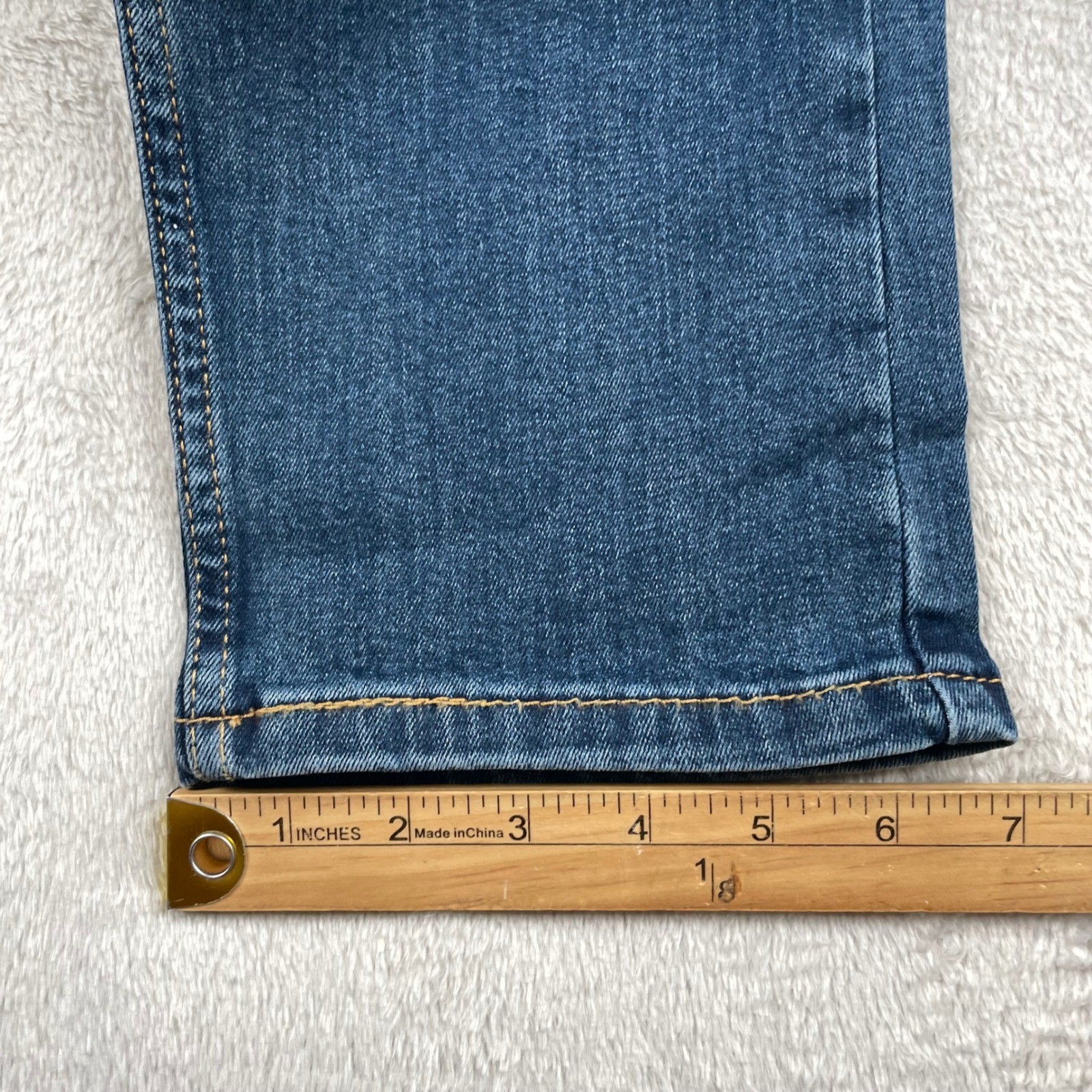 New Levis 502 Jeans Men 31×30 Regular Fit Blue Dark Wash Flex Stretch NWT