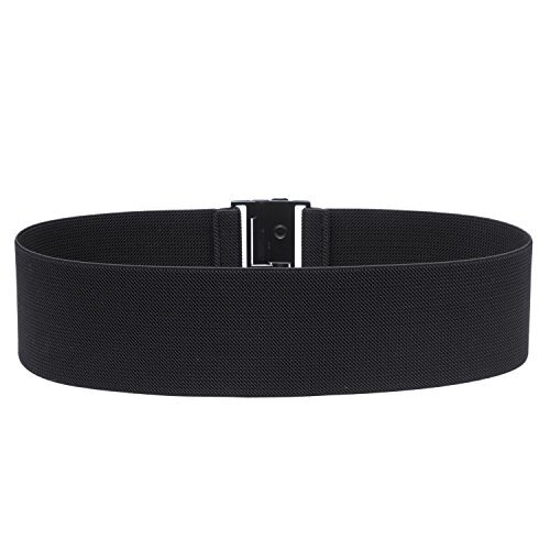 Womens Wide Elastic Waist Belt Cinch Belt Trimmer Stretch Waistband Top