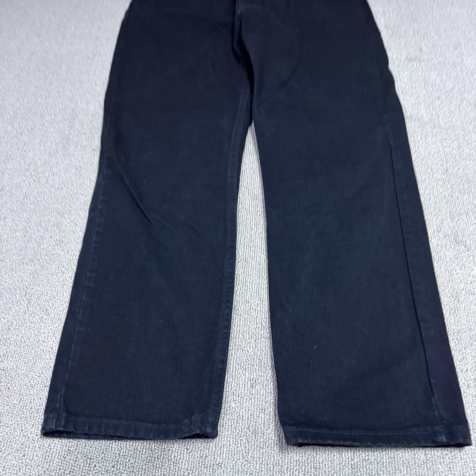 Lee Jeans Regular Fit Black Pockets Men’s Size 36×30