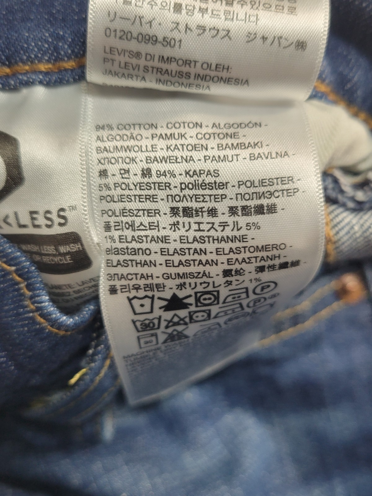 Levi’s Premium Jeans Straight Leg Mens Size 33×30 Medium Wash