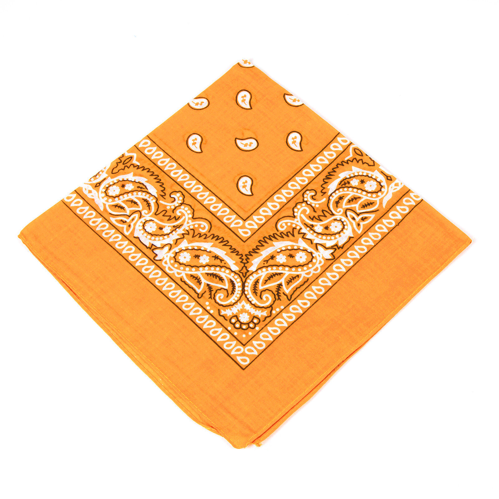 3-Pack Bandana 100% Cotton Paisley Print Double-Sided Scarf Head Neck Face Mask