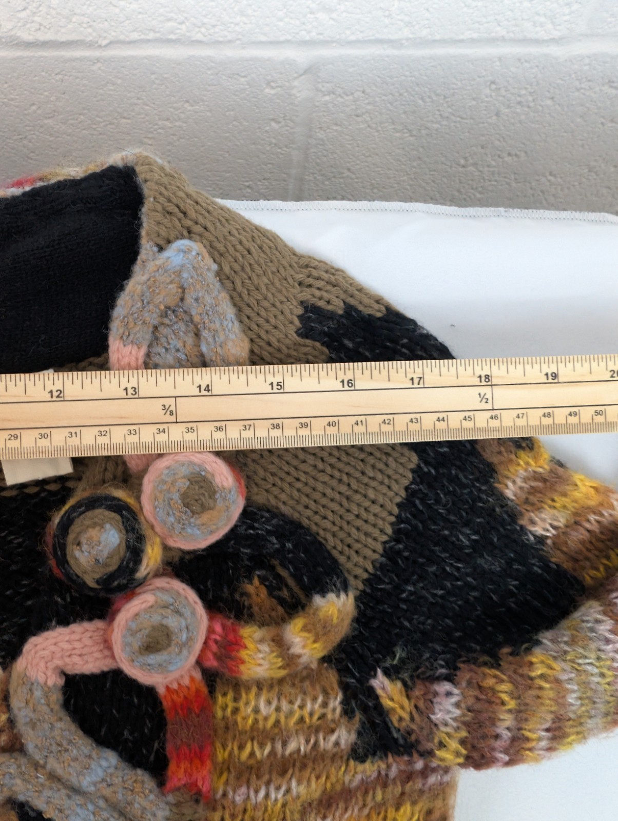 Sleeping On Snow Wool Blend Cardigan Coat S Boho Chunky Knit Anthropologie