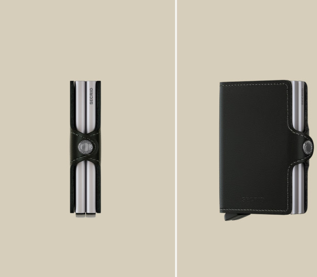 New in Box Secrid TwinWallet – Original Black RFID Extended Credit Card Carry