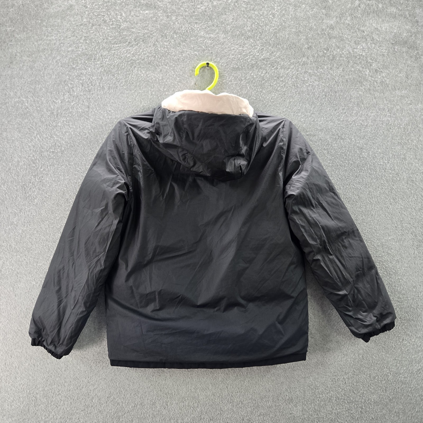 The North Face Boy Jacket M Black Nylon Polyester Colorblock Puffer Down