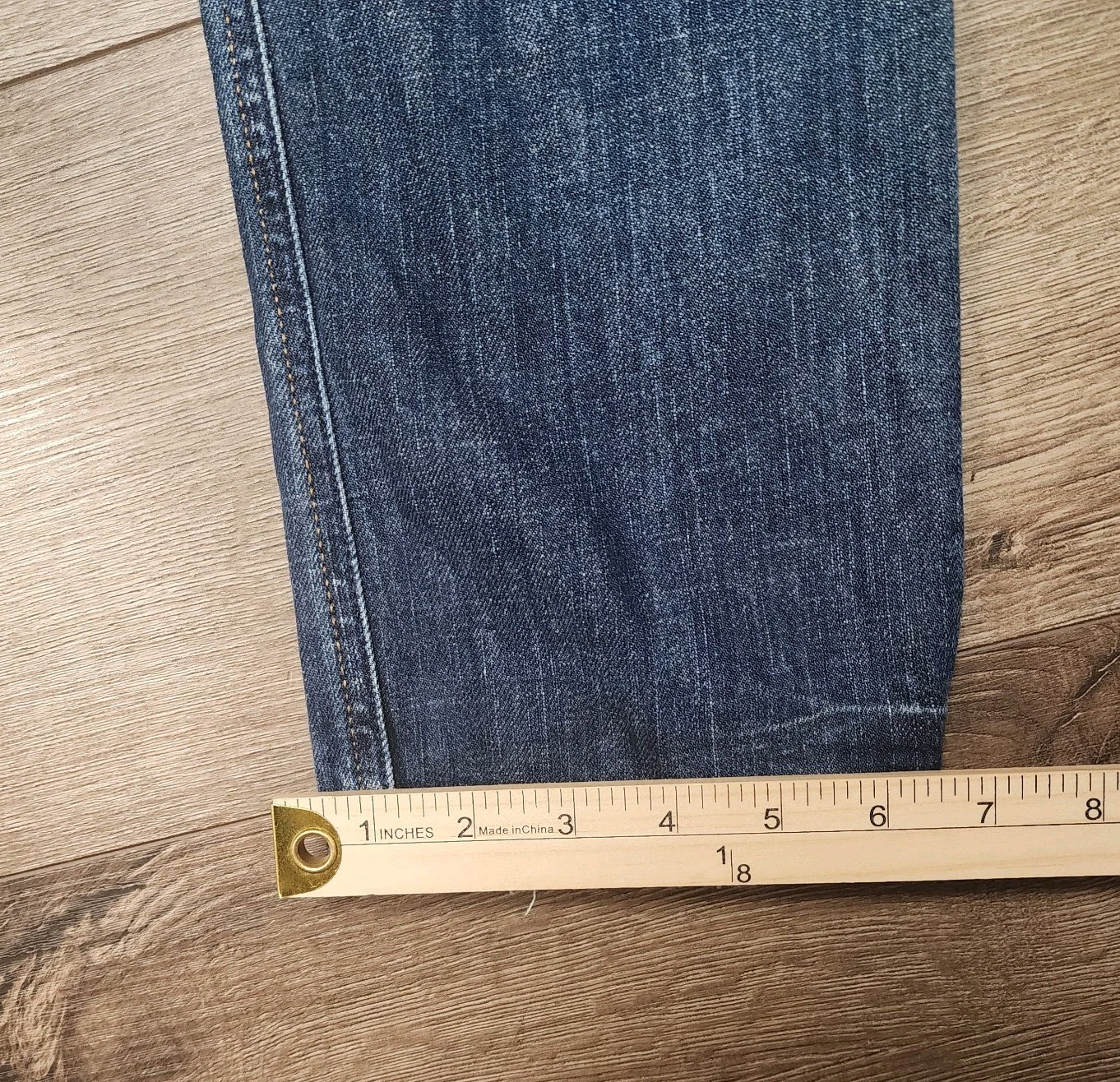 Diesel 1993 D-VYL Denim Blue 30W 32L Slim Jeans Distressed Buttonfly Stretch