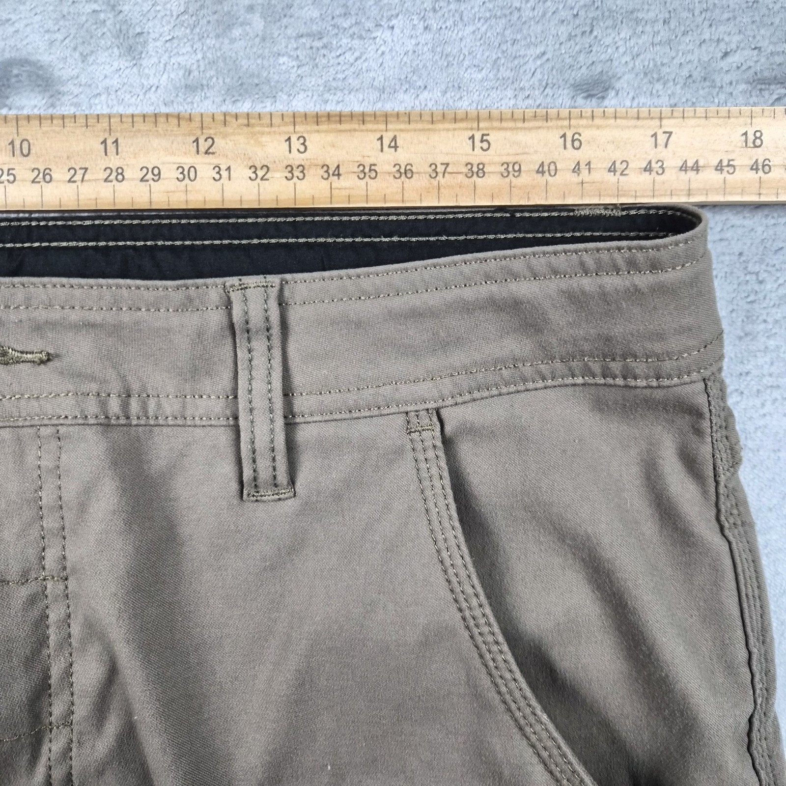 Prana Pants Mens Size 34×28 Stretch Zion Standard Brown Nylon Elastane Straight