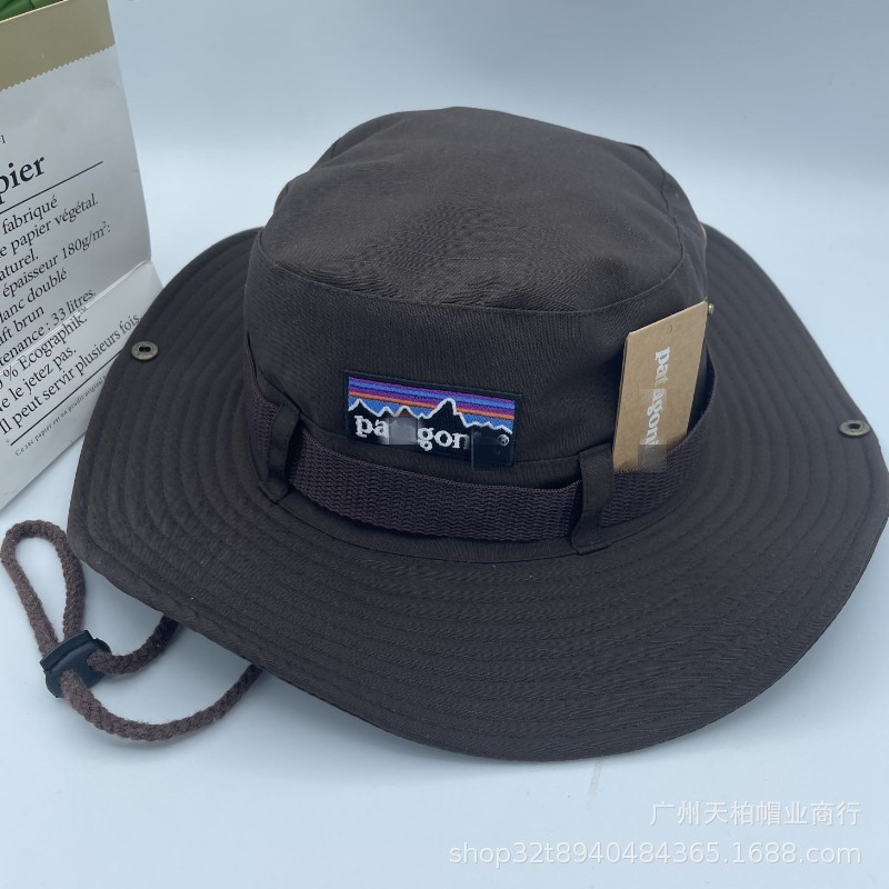 Patagonia Wavefarer Bucket Hat Colorblock Retro Outdoor Fishing Unisex Shade Hat