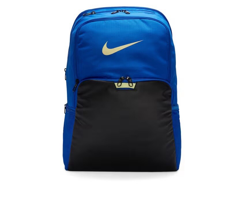 Brand New Nike Brasilia XL 9.5 Team Sports Backpack Blue Black DM3975-405