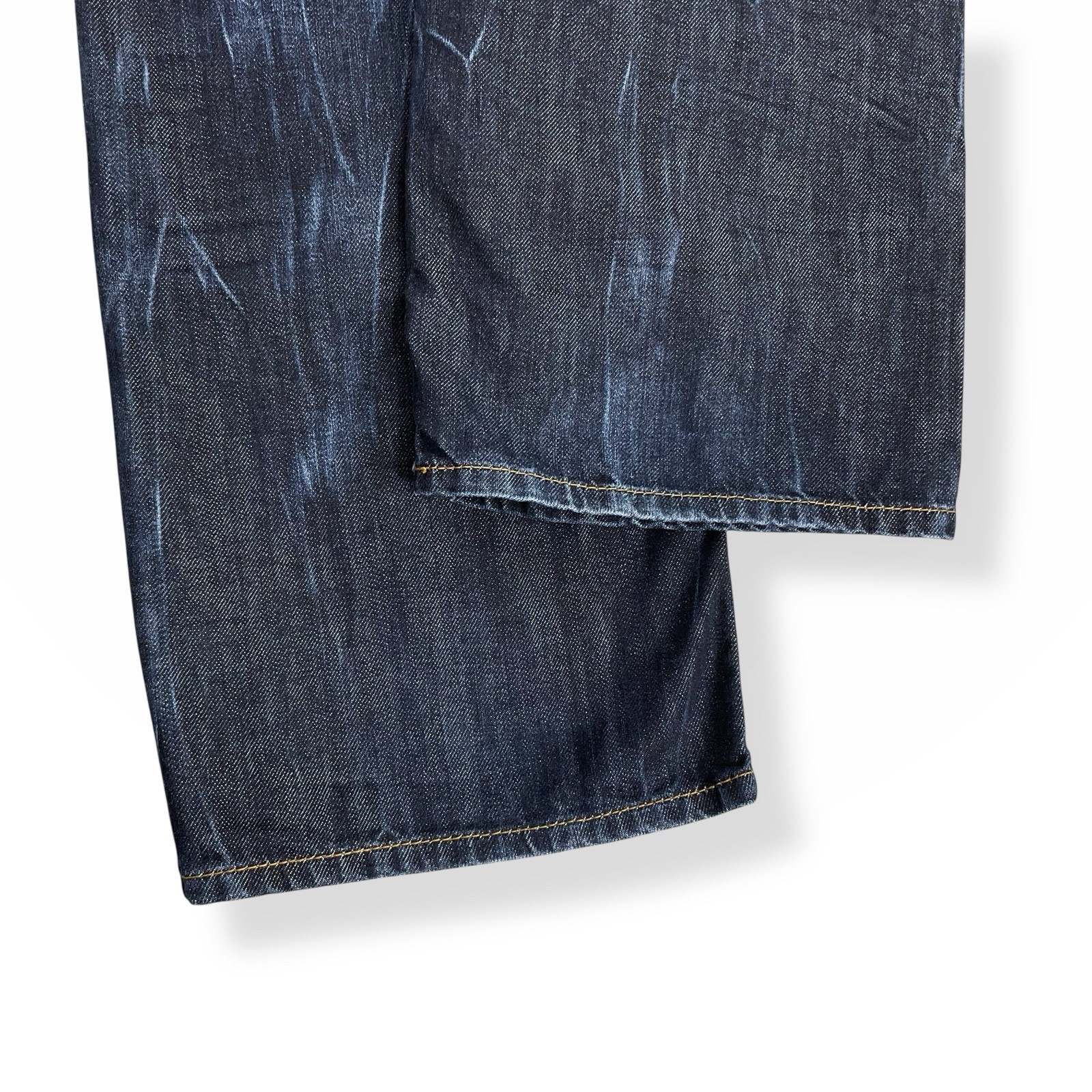 Buffalo by David Bitton Jeans Men 40×32 (ATUAL 39×31) Blue Ash Skinny Cotton