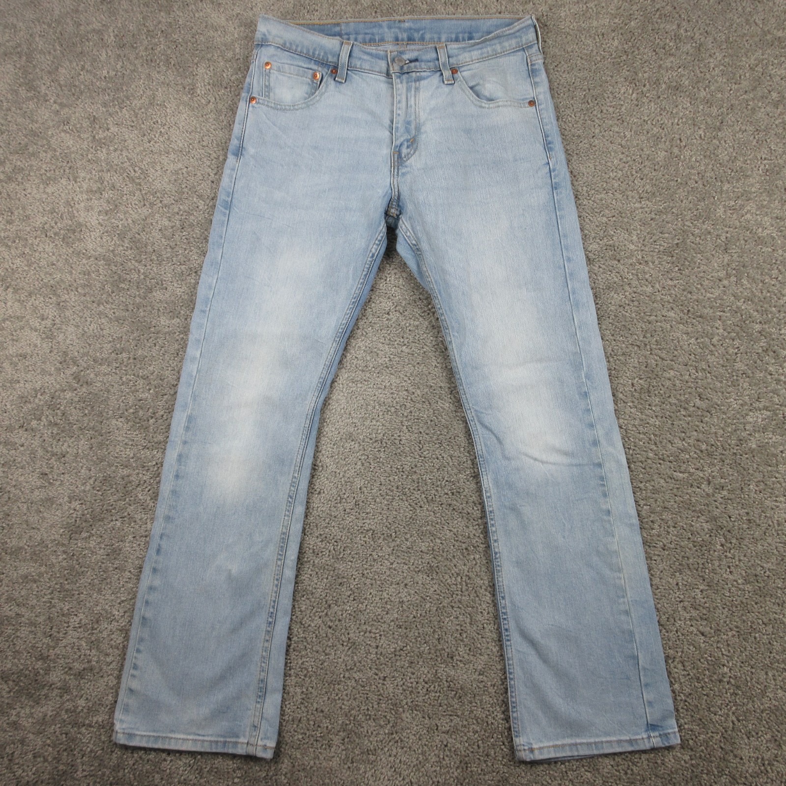 Levis Jeans Mens 30×30 Blue 527 Slim Bootcut Western Cowboy Rodeo Denim Pants