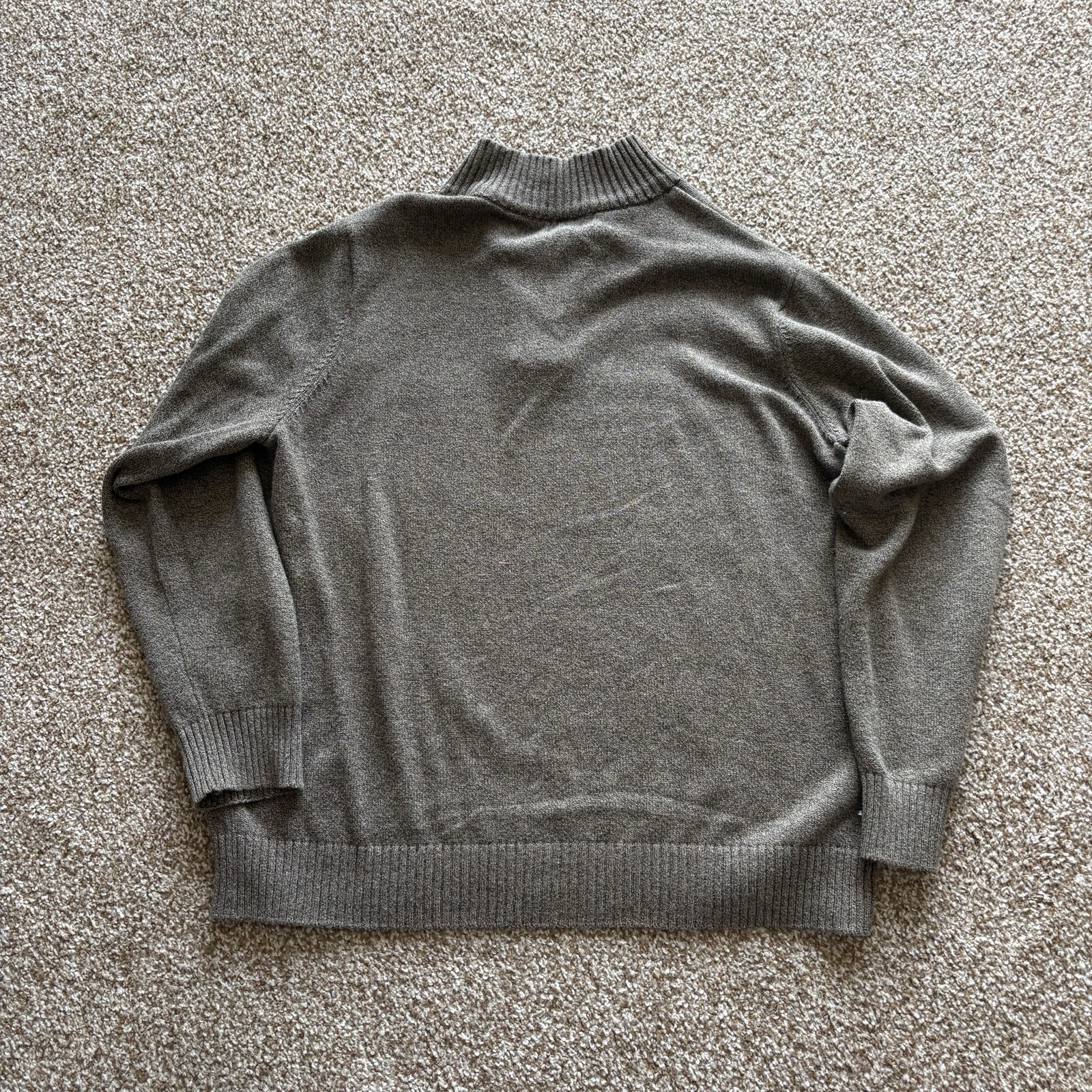 dockers xl quarter zip sweater 100% cotton great condition for unisex