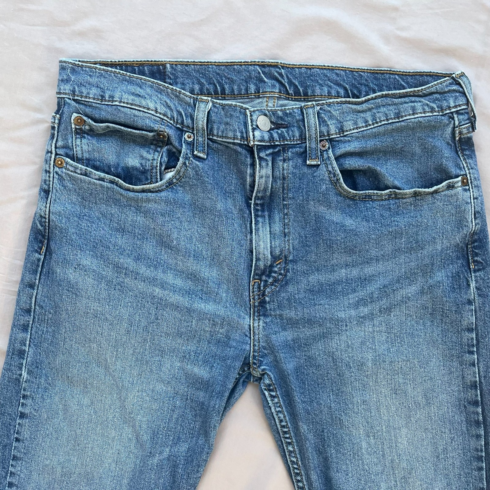 Levi’s 502 Jeans Men’s 34×34 Blue Medium Wash Denim